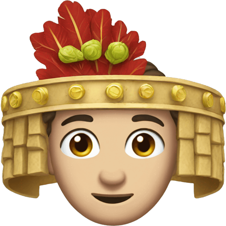 caesar headband emoji