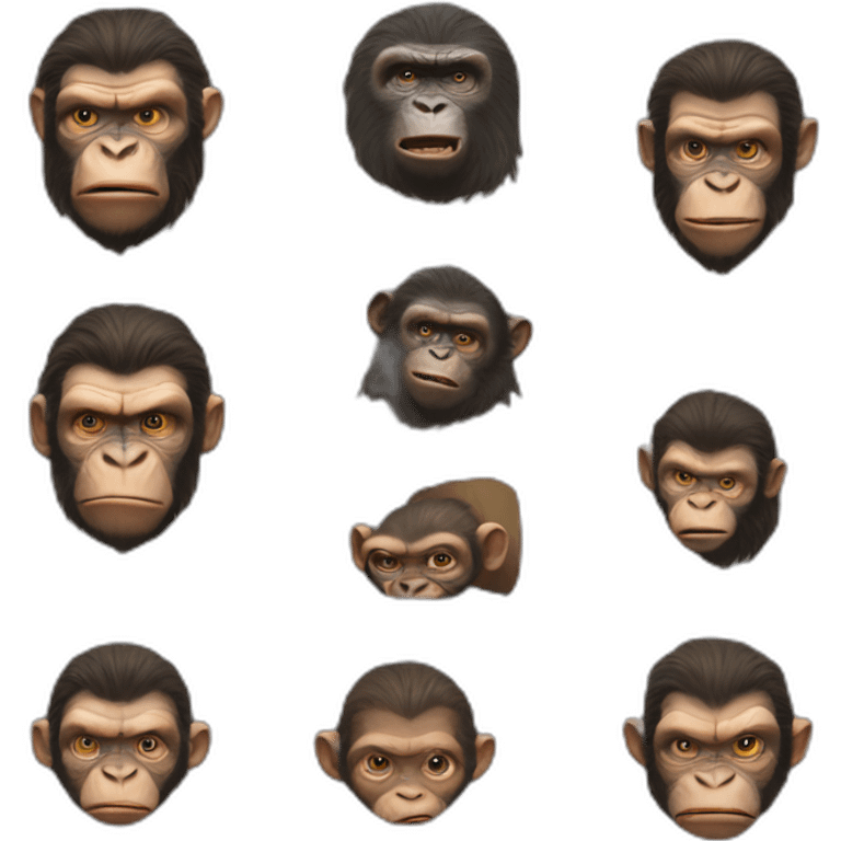 Planet of the Apes emoji