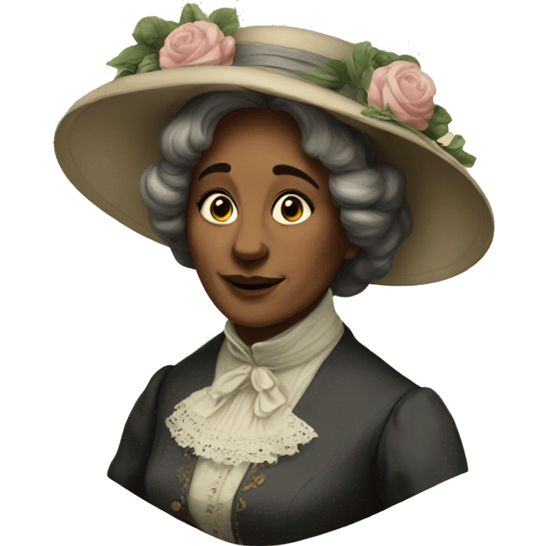 Victorian woman emoji