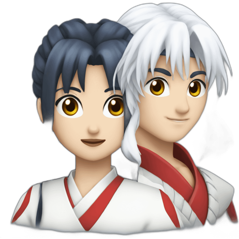 Rin and Sesshomaru emoji