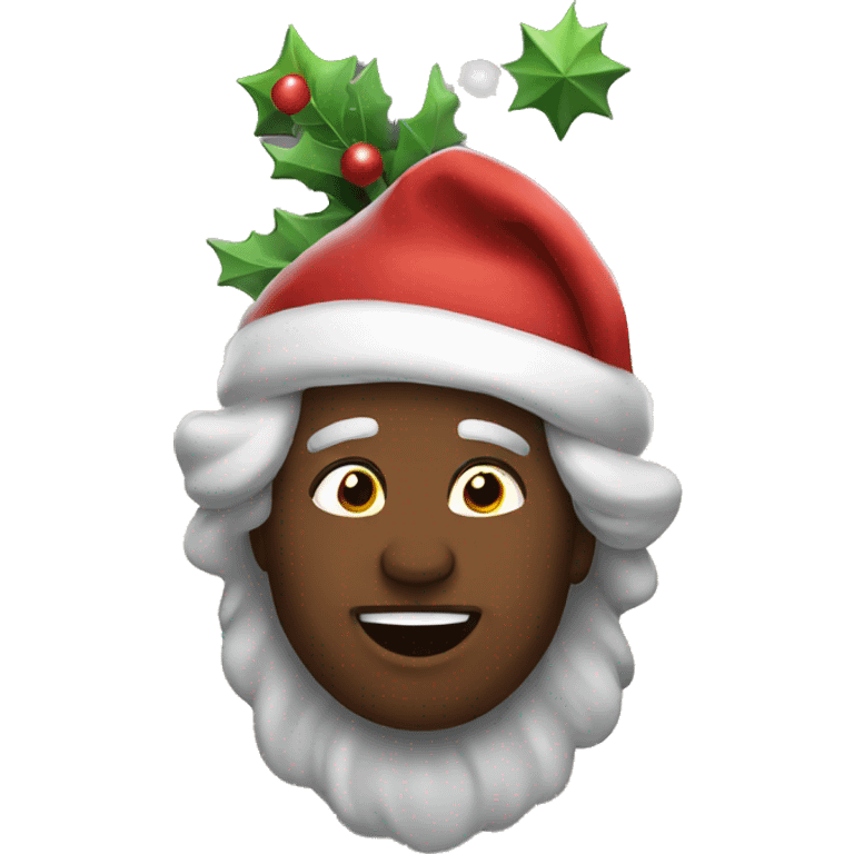 Christmas night  emoji