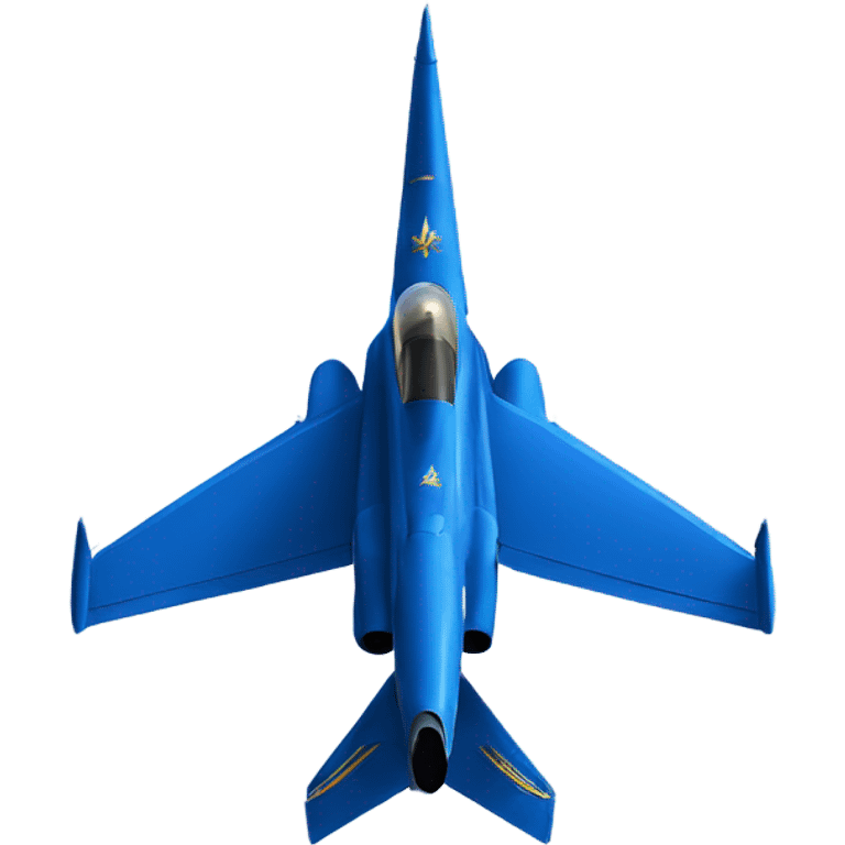 Blue Angel Fighter Jet emoji