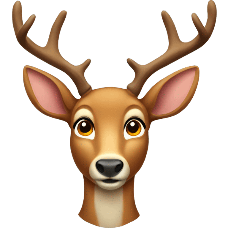 Deer like Bambi emoji