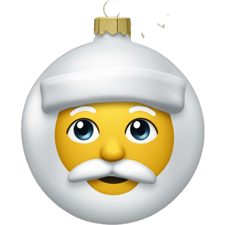 christmas ornament emoji