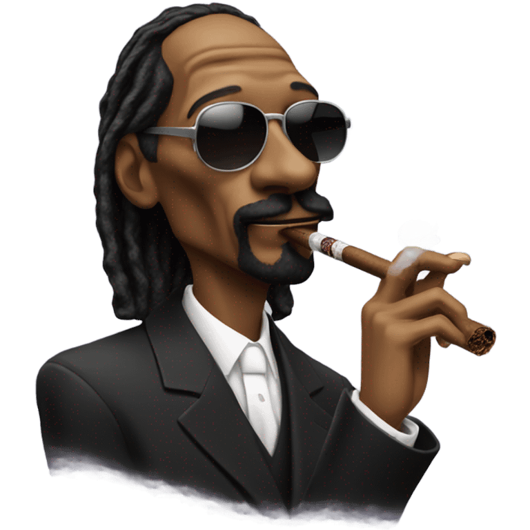 Snoop dogg smoking cigar emoji