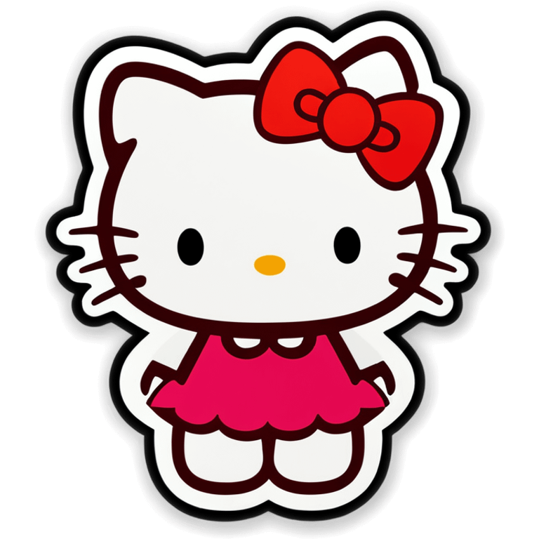 Hello kitty emoji