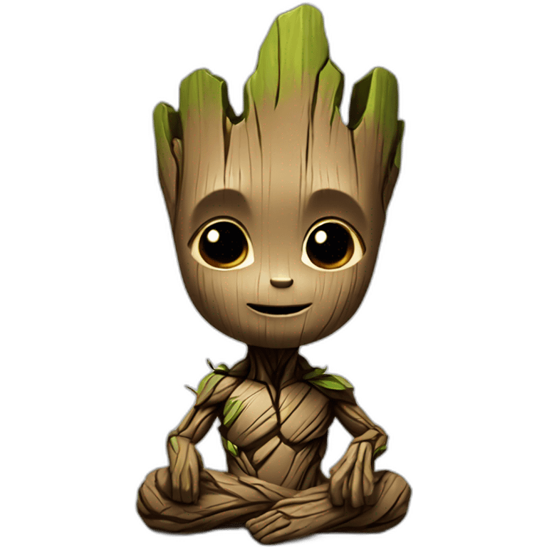 little cute groot emoji