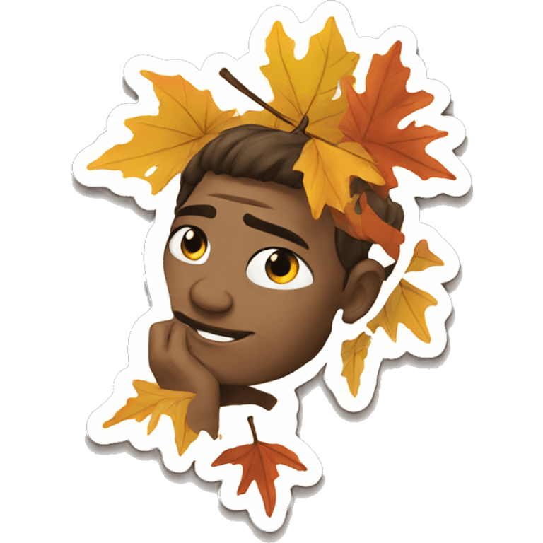 Fall stickers emoji