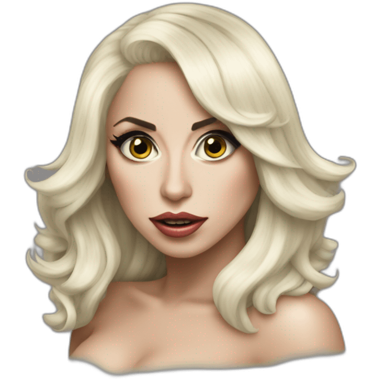 Lady Gaga On Born this way ERA emoji