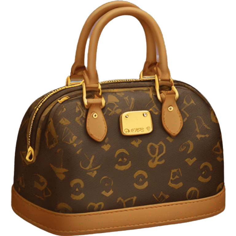 Louis vitton purse  emoji