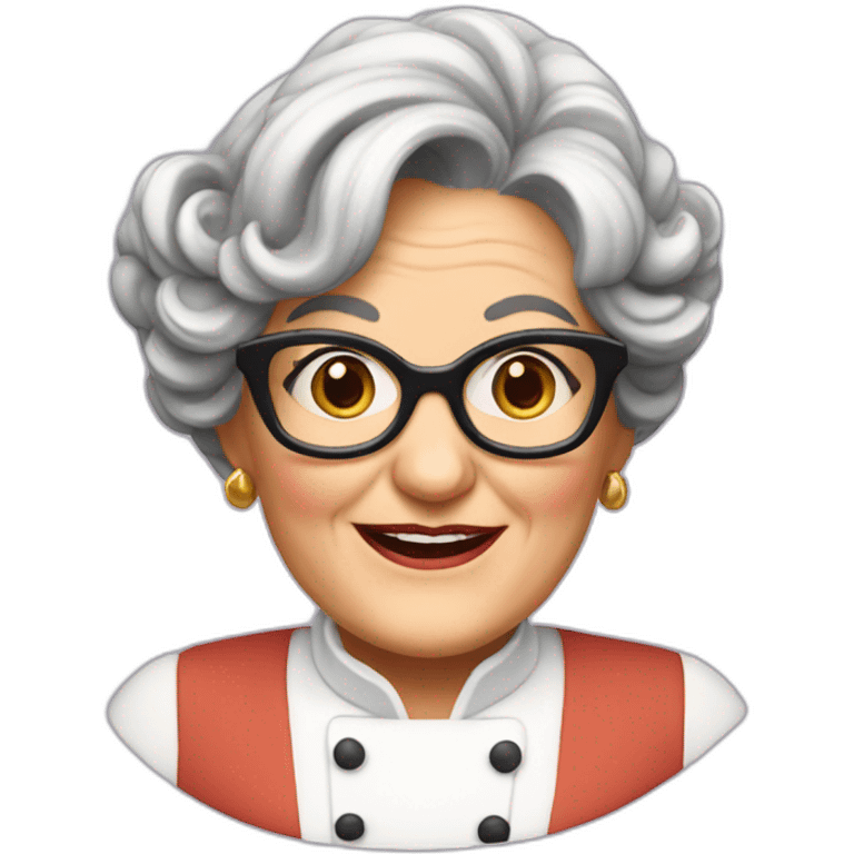 Mrs doubtfire cheff emoji