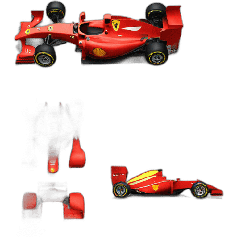 ferrari 2003 f1 car emoji