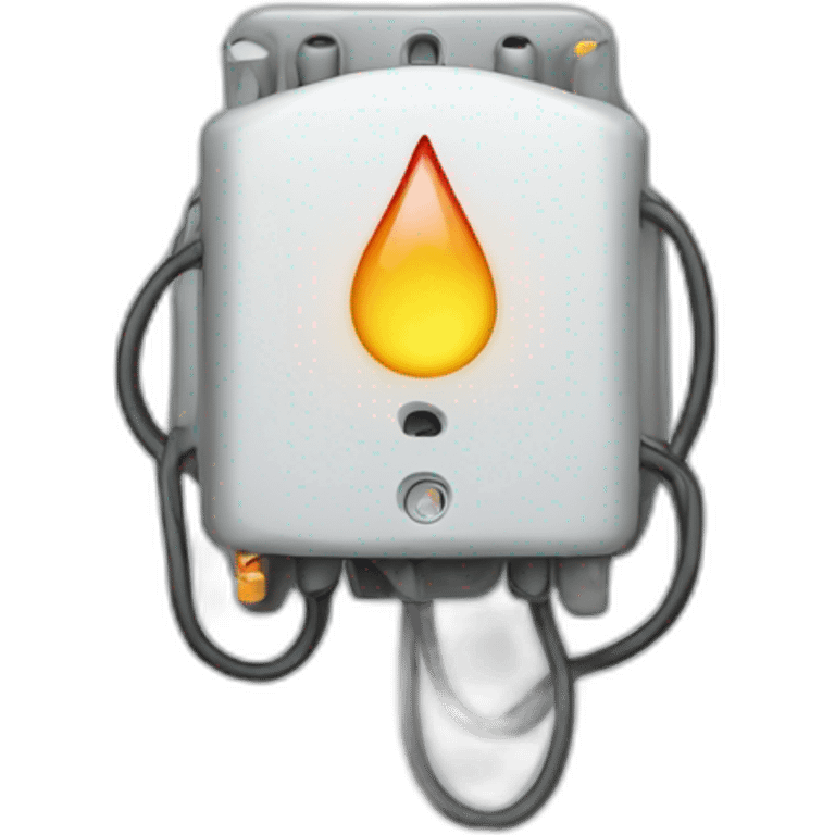 Electrical power and gas emoji