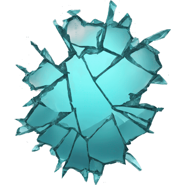 shattered glas emoji