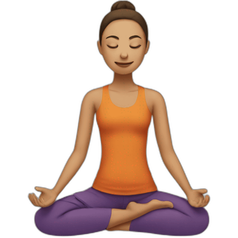 meditate emoji