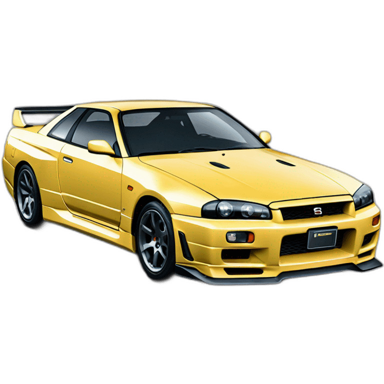 Nissan Skyline GTR V-Spec 1999 emoji