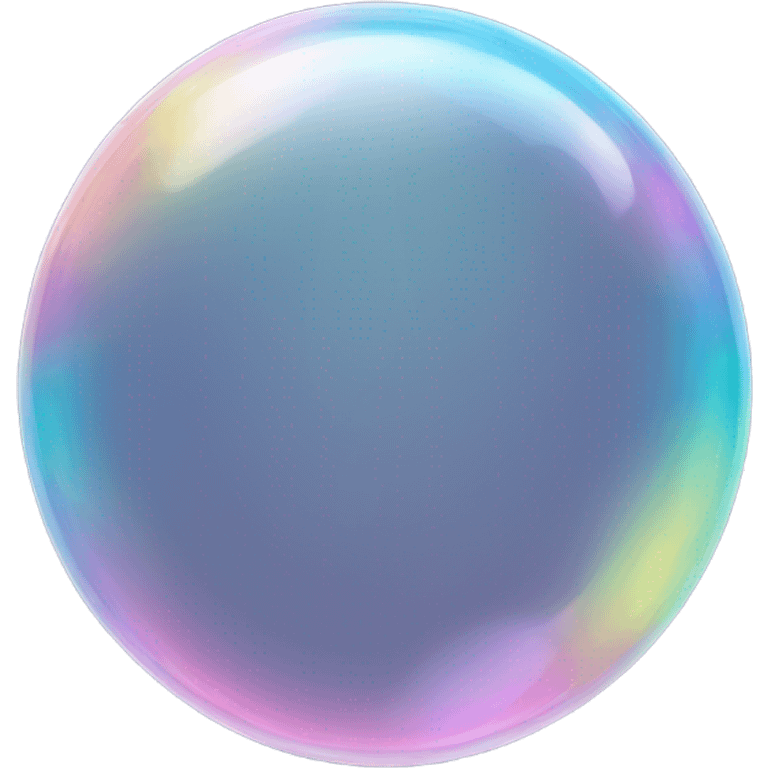 Soap bubble emoji