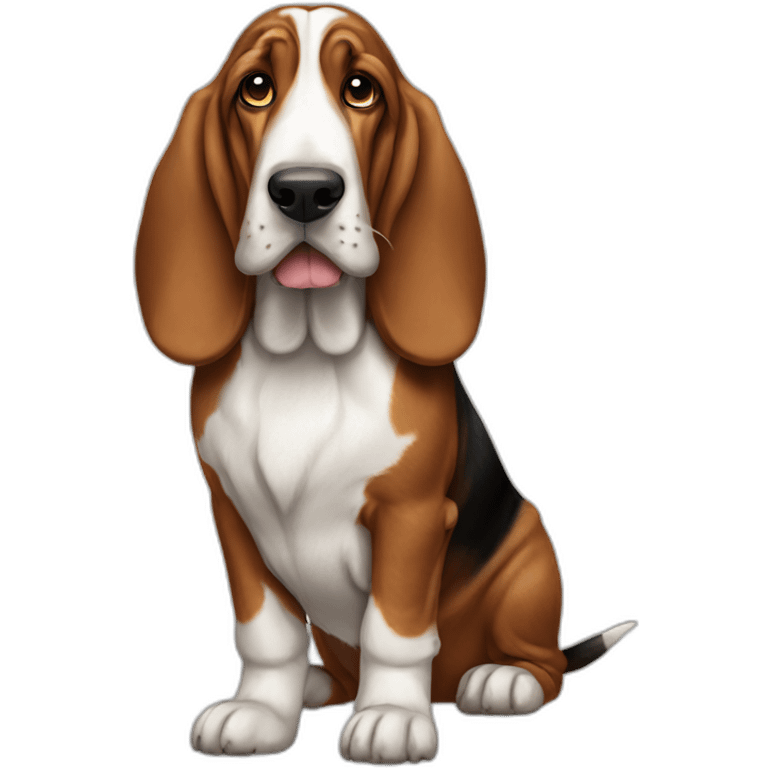 Dog-basset-hound-full-height emoji