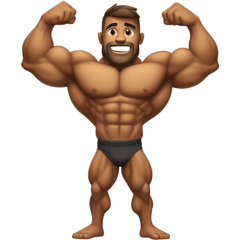 muscel growing  emoji