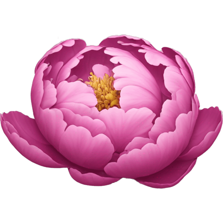 Peony flower emoji