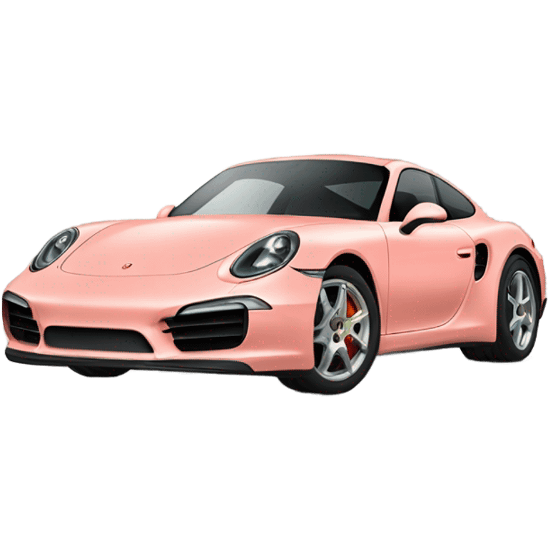 light salmon pink porsche full body  emoji