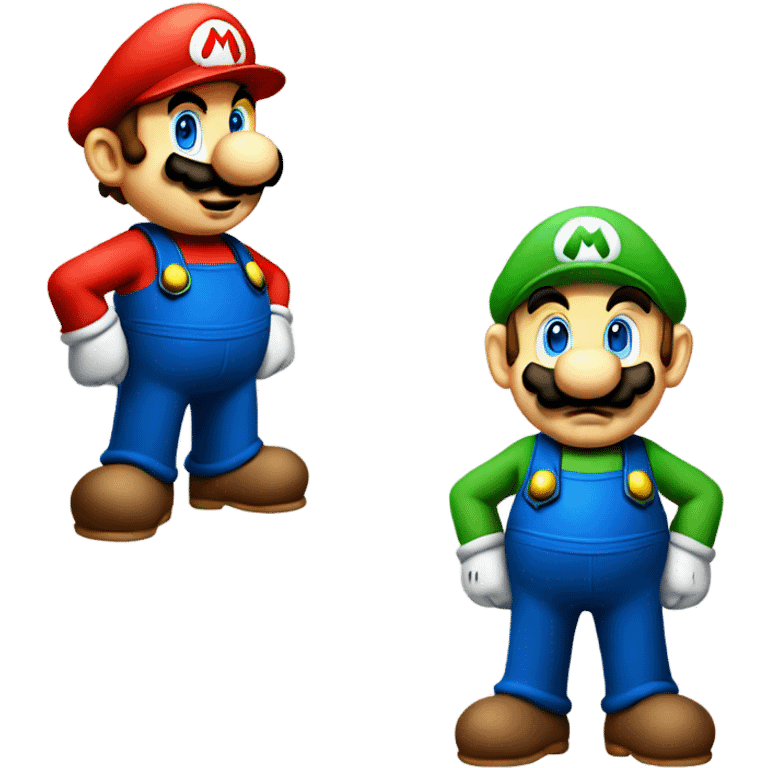 Mario and luigi emoji