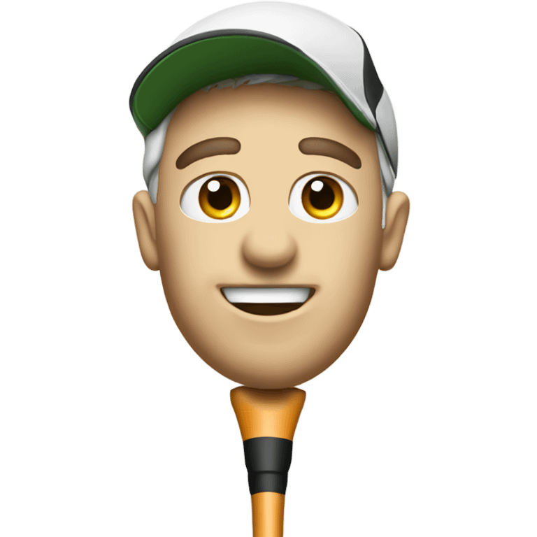 Talking golf club emoji