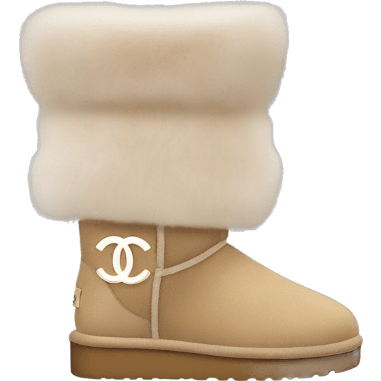 Chanel Ugg emoji