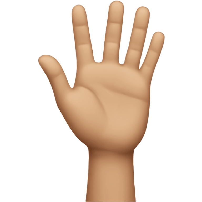 up hand emoji