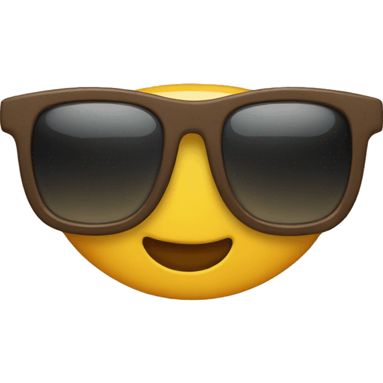 Sunglass  emoji