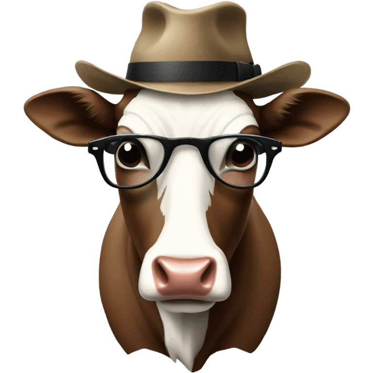 Swanky ghetto cow emoji