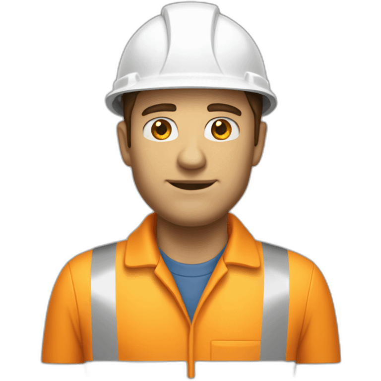 white skin road builder full tall body emoji