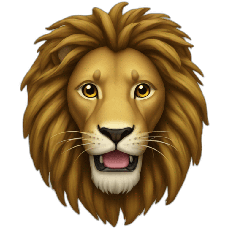 À lion rasta emoji