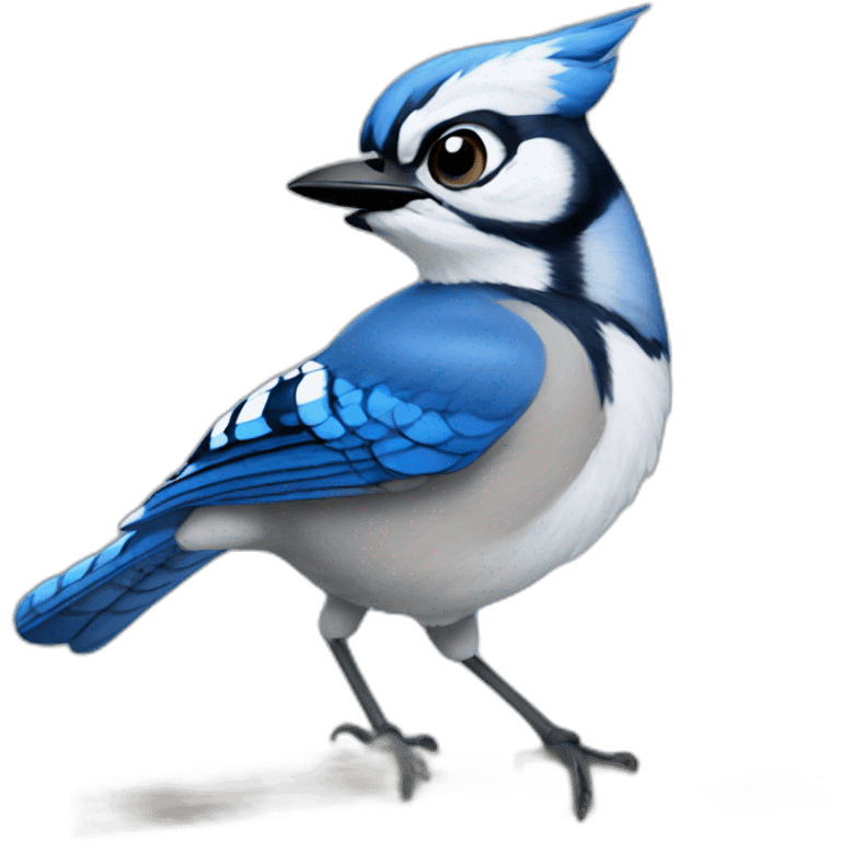 blue jay emoji