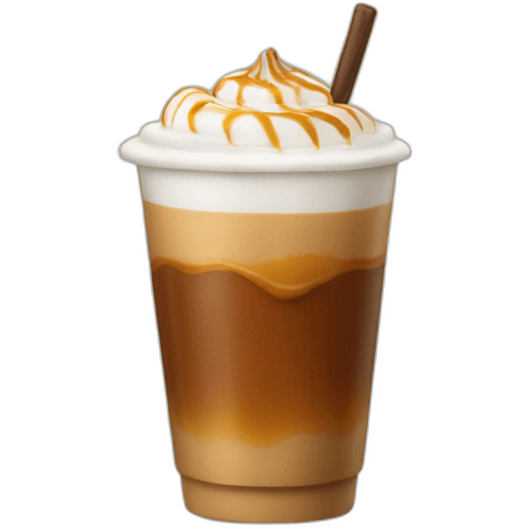 Caramel macchiato emoji