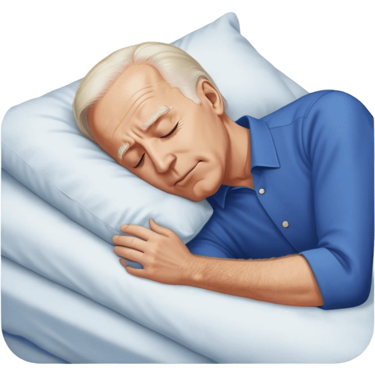 Joe Biden sleeping emoji