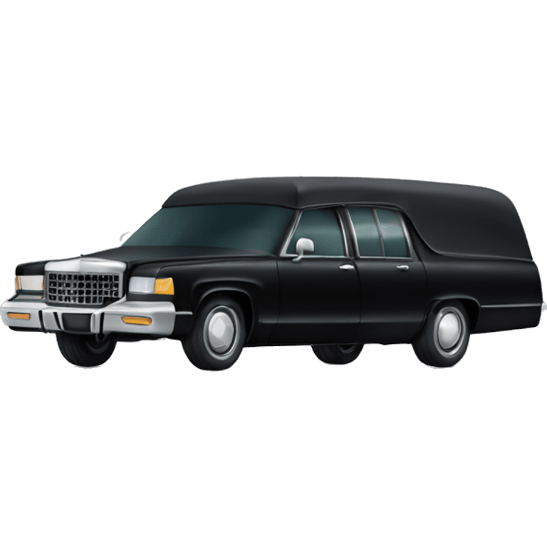 Hearse  emoji