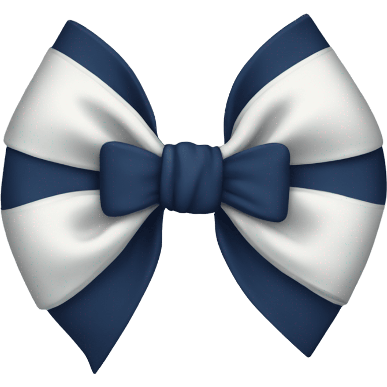 Navy bow  emoji