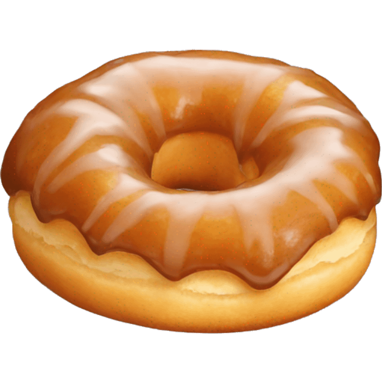 Croissant donut hybrid emoji