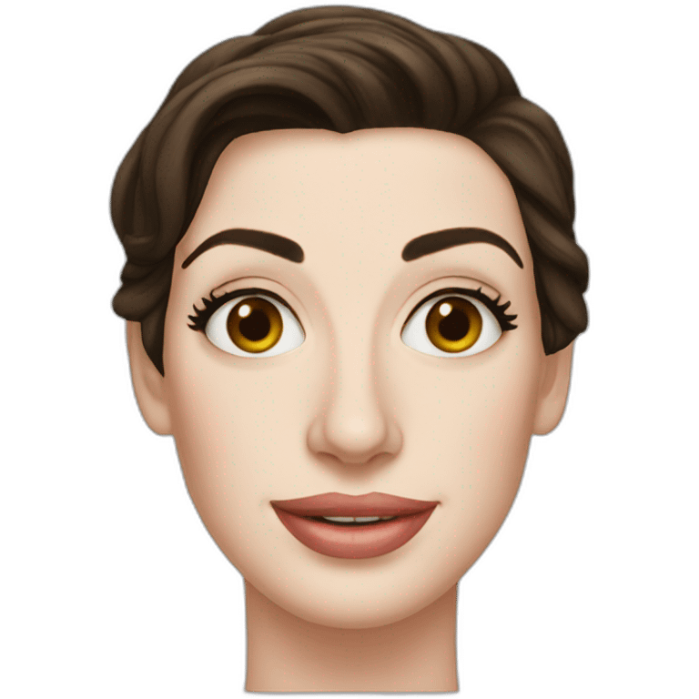 Anne Hathaway emoji