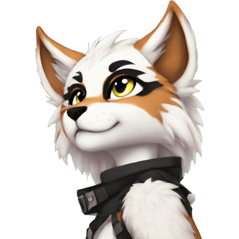 Edgy anthro furry by Falvie, AngieWolf emoji