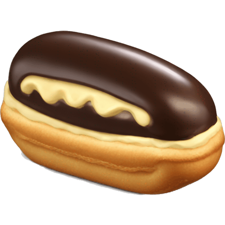 chocolate eclair  emoji