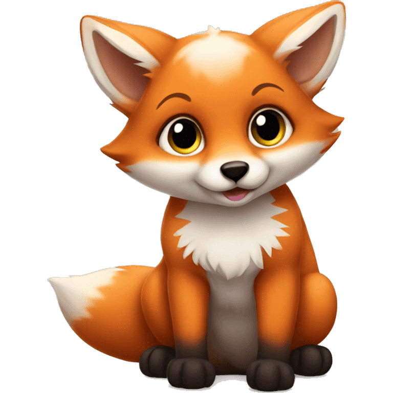 Baby fox emoji