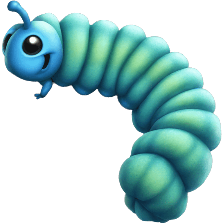 absolem blue catepillar realistic emoji