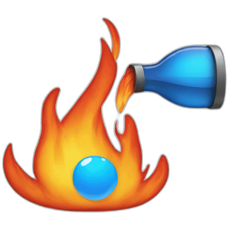 fire water emoji