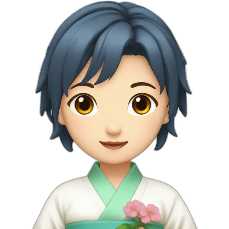 Sanae（Japanese Girl） emoji