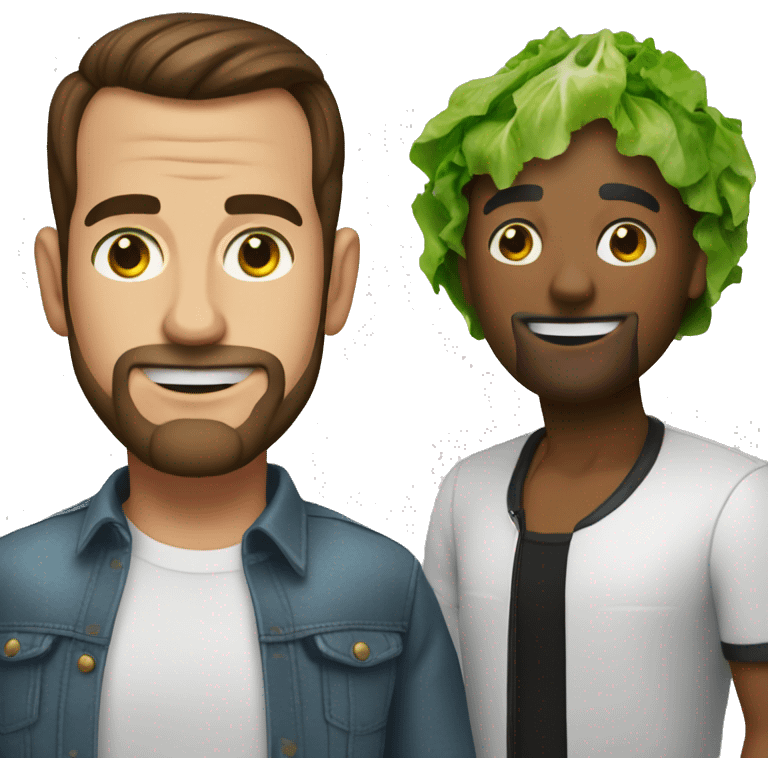 Salad and jack dorsey emoji