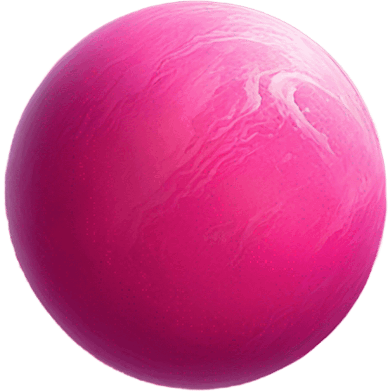 Pink planet  emoji