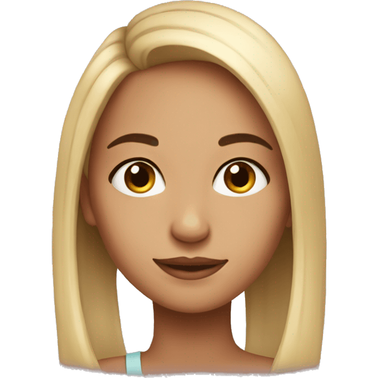 Beautiful girl emoji