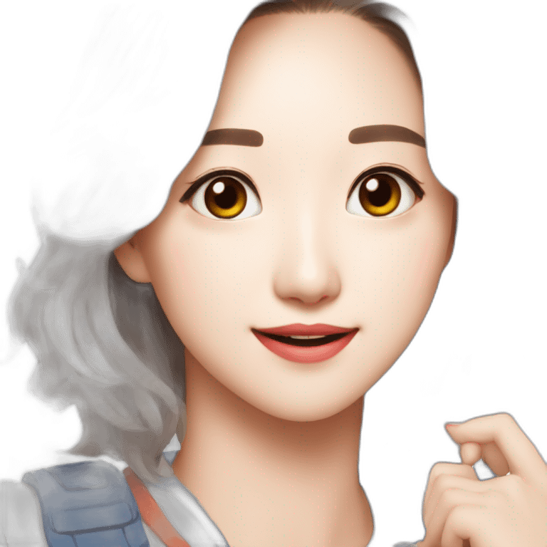 Jihyo of Twice emoji